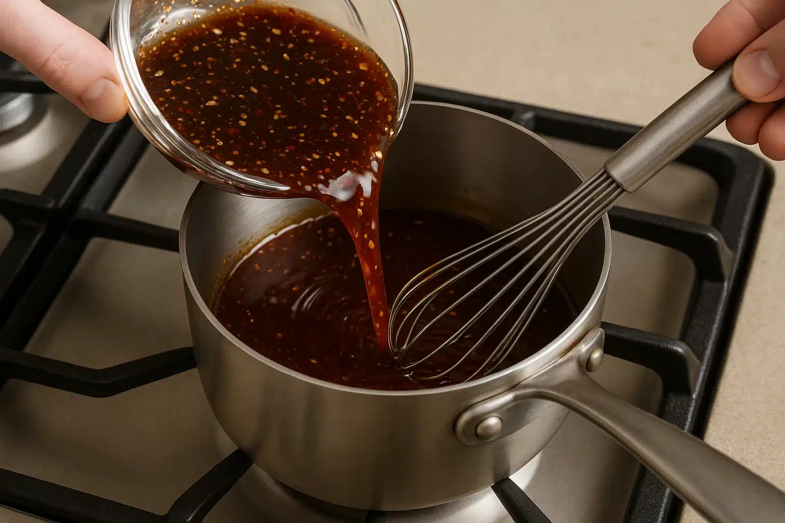 Salsa Asiatica paso 3 salsa asiatica