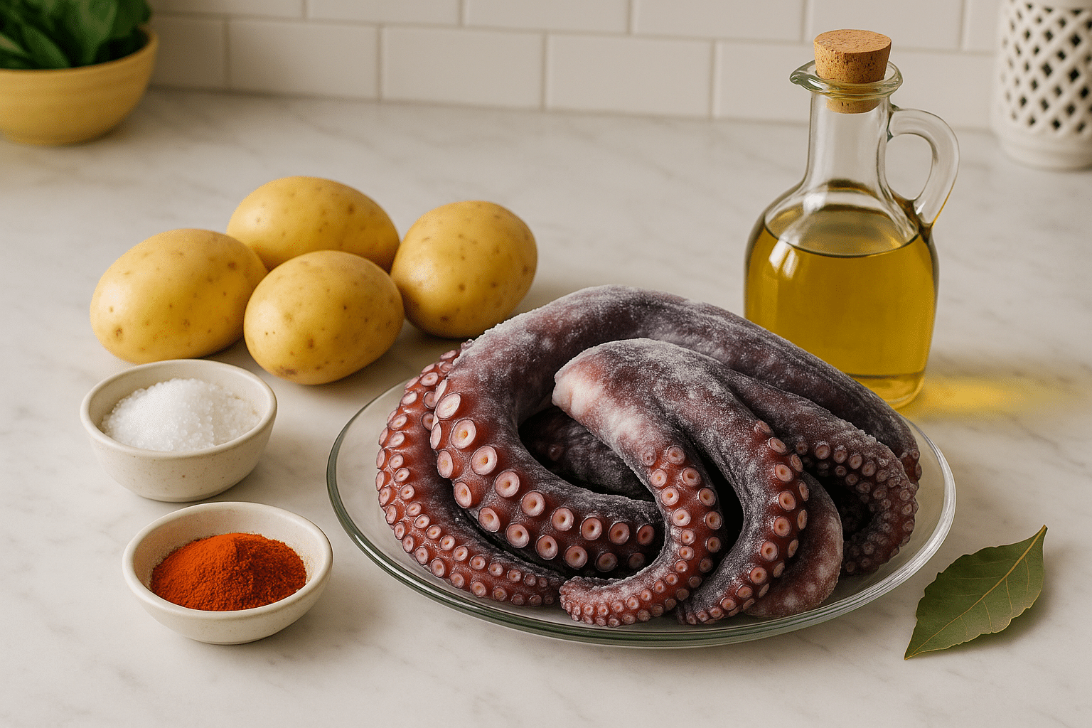 Ingredientes Rejo de Pulpo a la Gallega Ingredientes Rejo de Pulpo a la Gallega