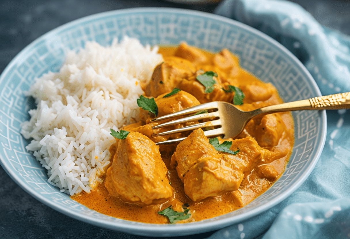 Pollo al Curry con Nata Pollo al Curry con Nata