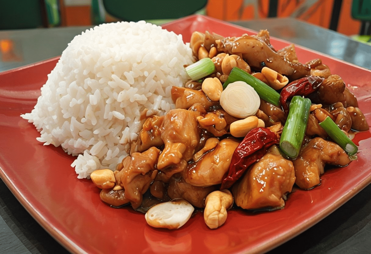 Receta de Pollo Gong Bao o Kung Pao receta de pollo gong bao