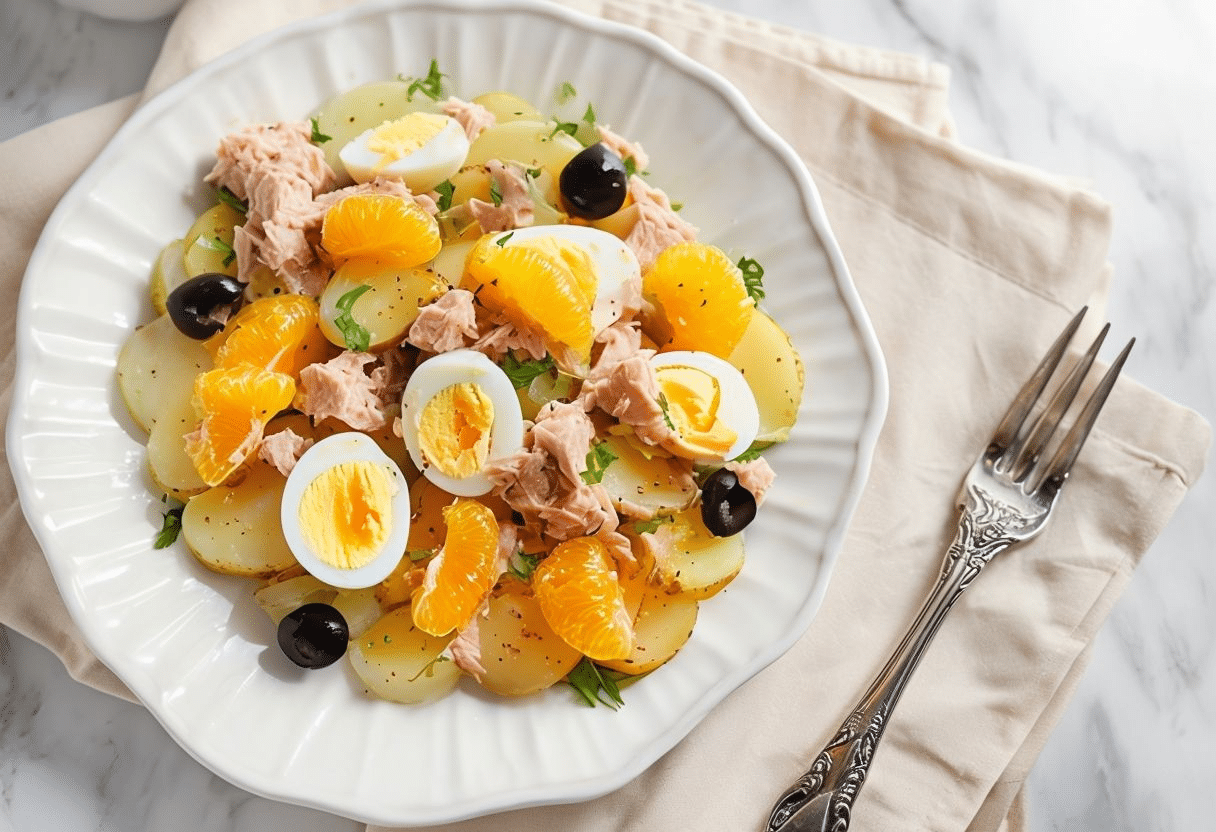 Receta de Ensalada Malagueña ensalada malagueña