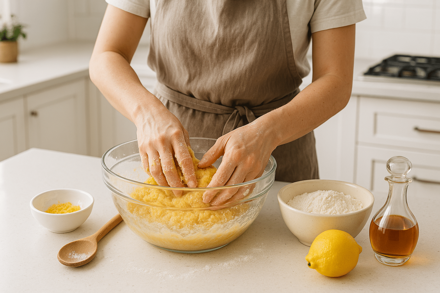 Añadir los ingredientes secos Añadir los ingredientes secos