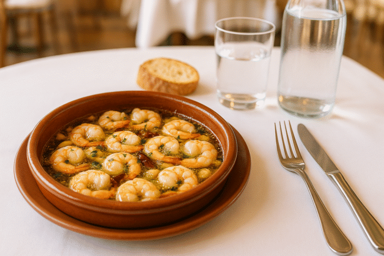 Gambas al Ajillo en Thermomix