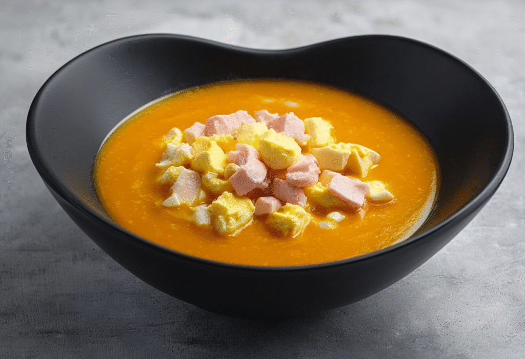 Salmorejo Cordobés con Lascas de Huevo y Jamón Ibérico