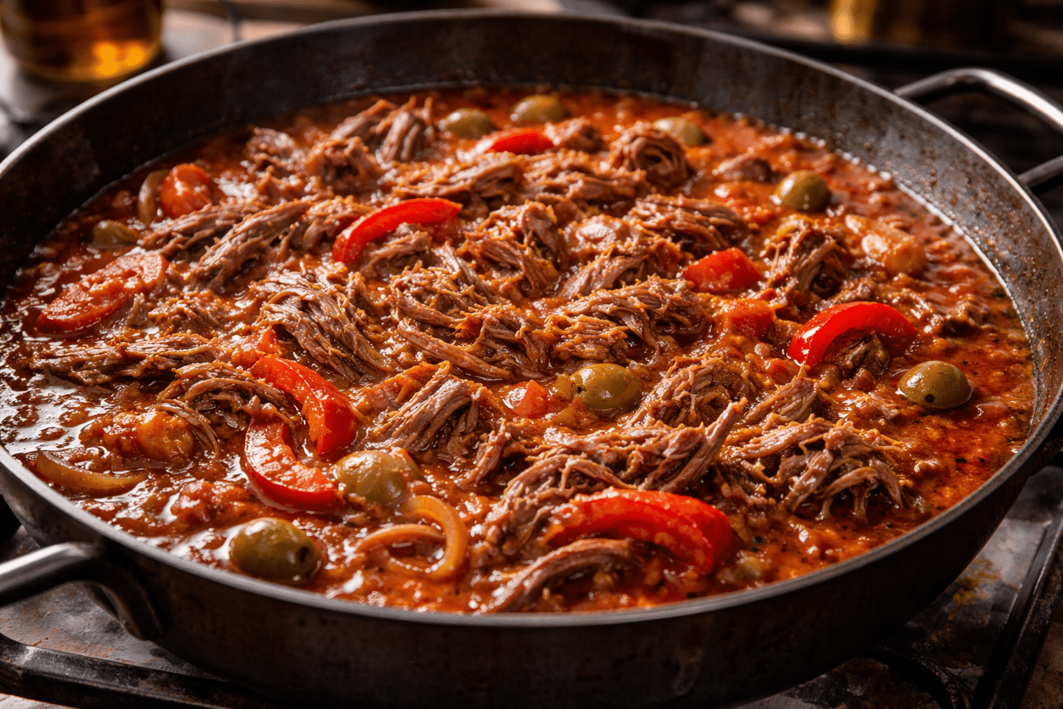 Receta de Ropa Vieja Tradicional ropa vieja