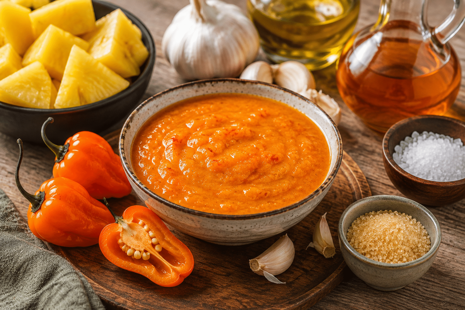 Salsa Habanero con Piña salsa habanero con piña