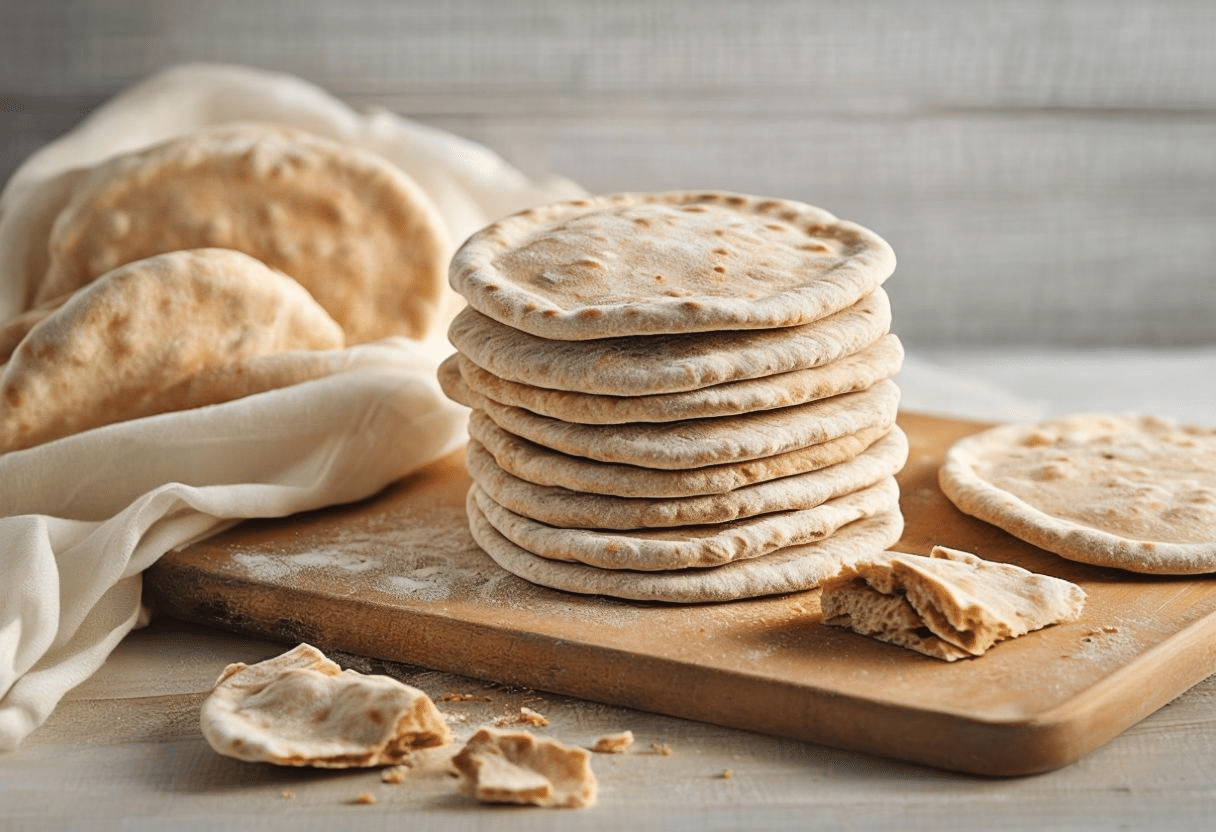Pan pita casero (ideal para kebabs y falafel) Pan pita casero (ideal para kebabs y falafel)