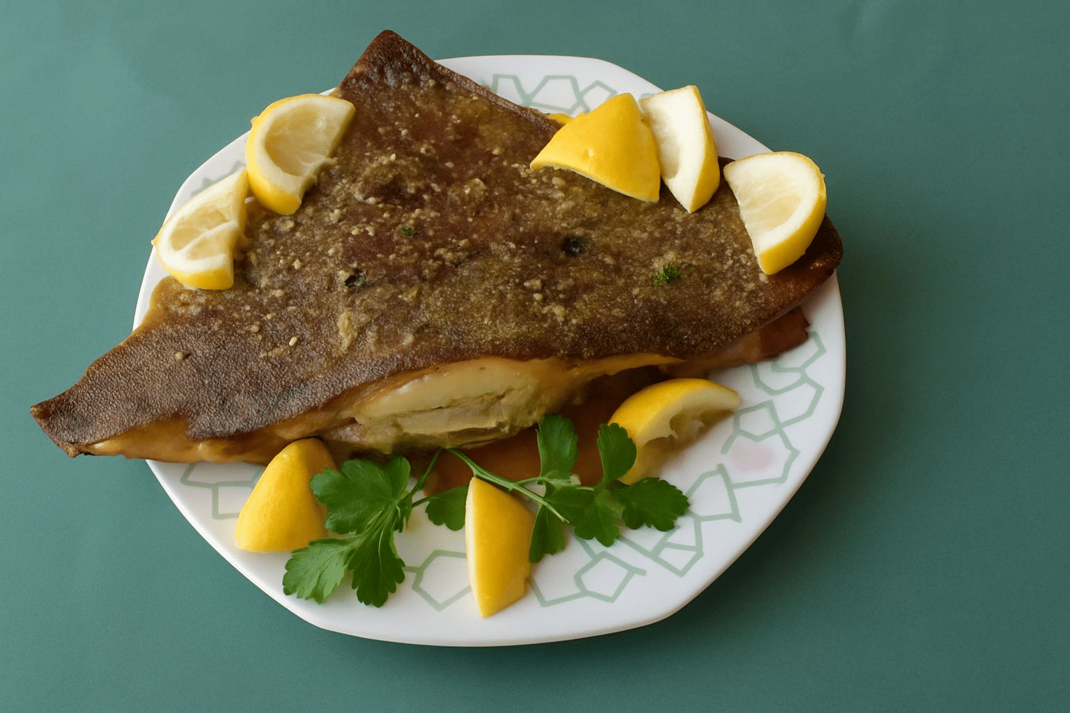 Receta de Raya a la Plancha Receta de Raya a la Plancha