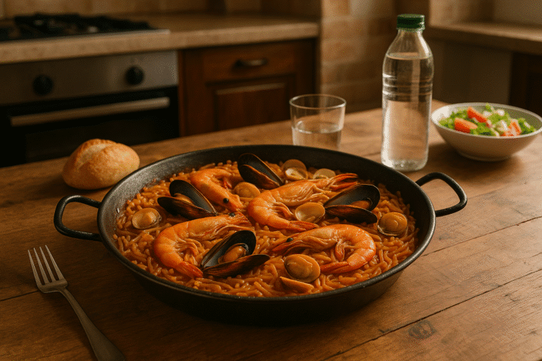 Fideuá al Horno Fideuá al Horno