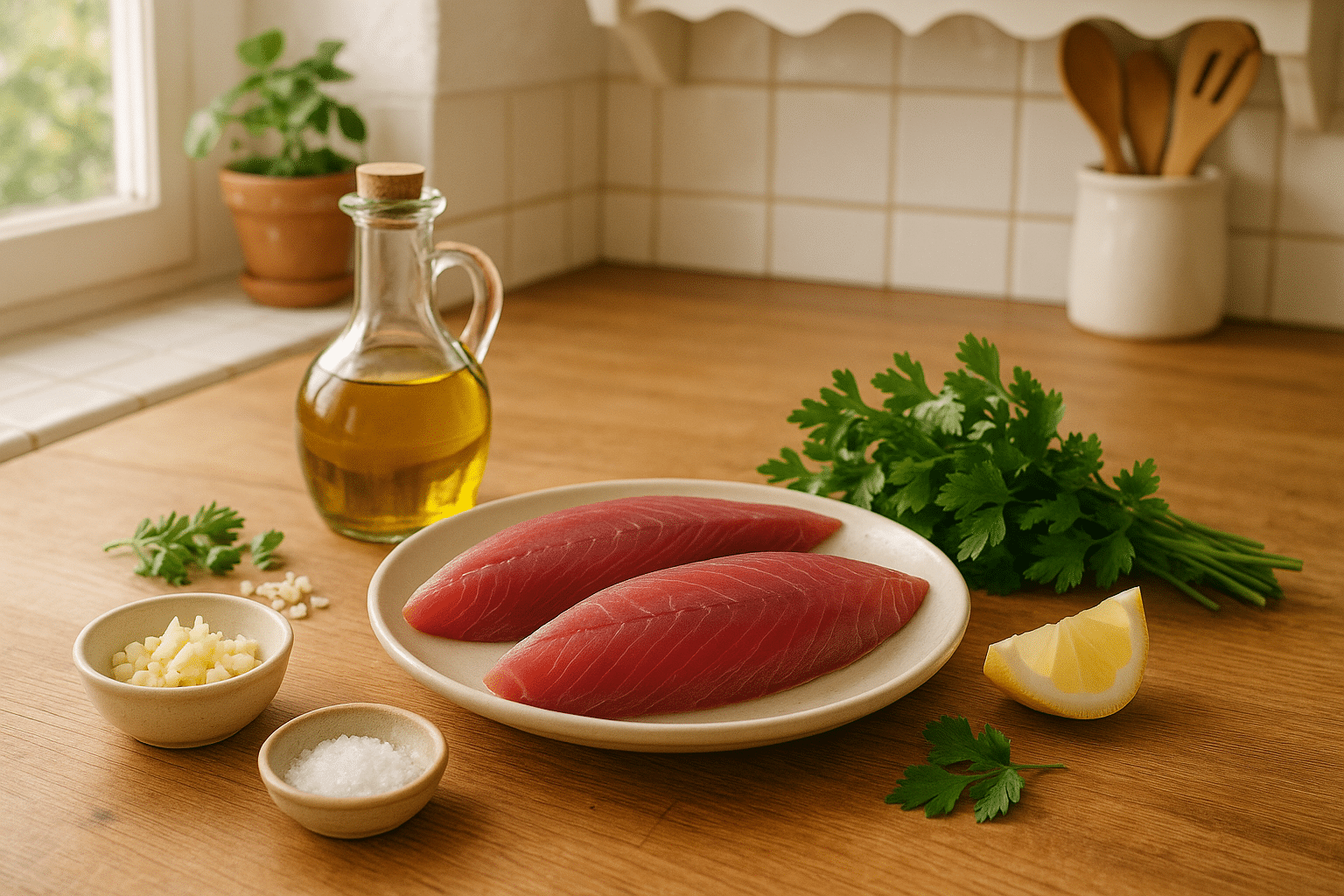 Melva a la plancha Melva a la plancha