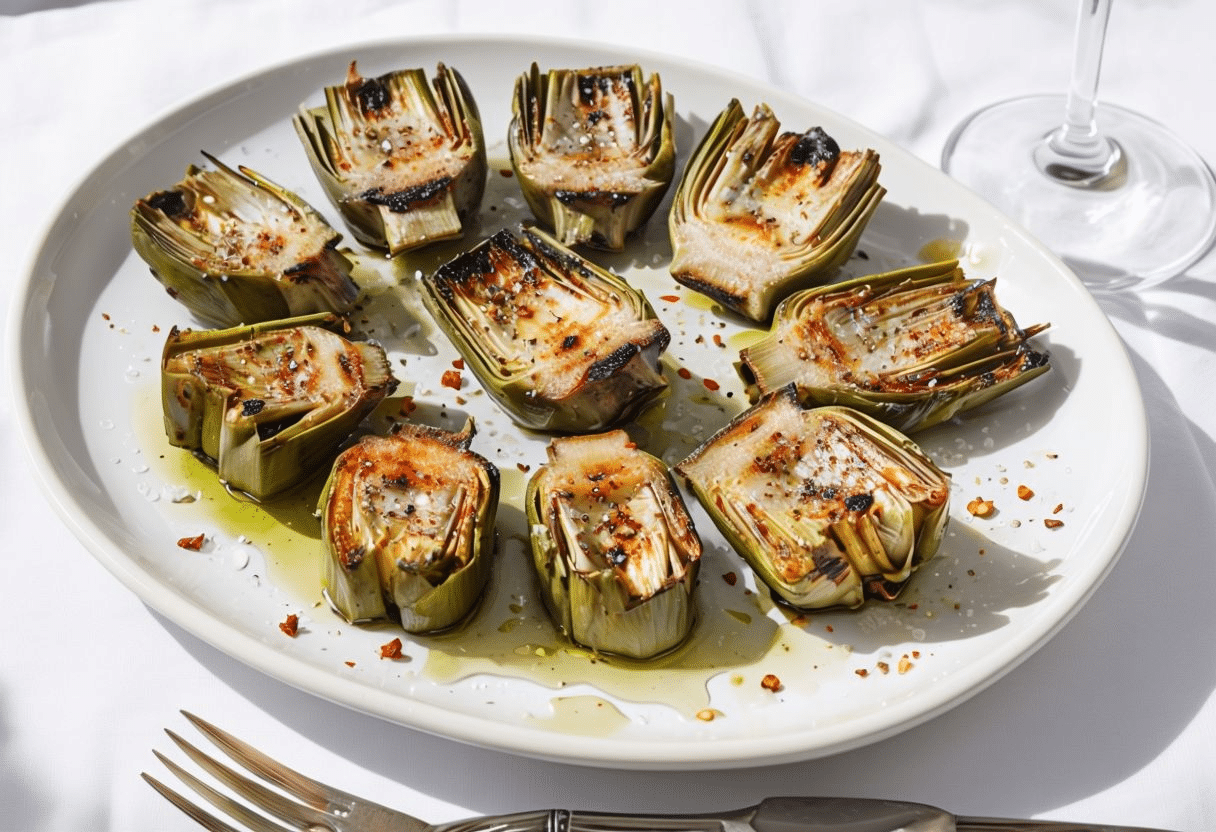 Alcachofas a la Plancha Alcachofas a la Plancha