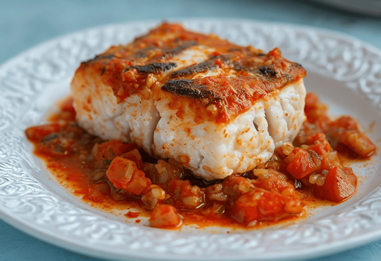 Bacalao con tomate receta andaluza Bacalao con tomate receta andaluza