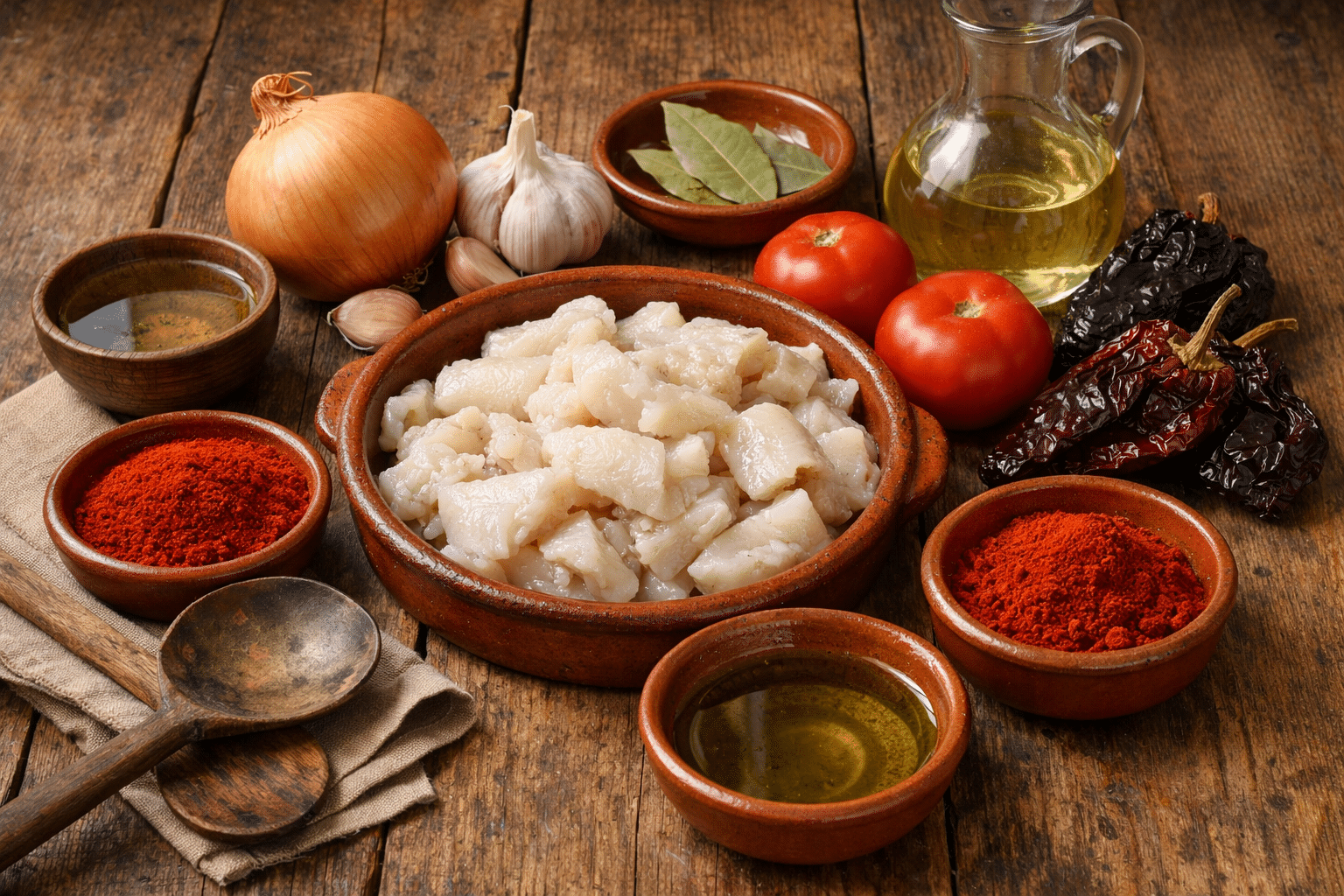 Callos de bacalao Ingredientes para hacer callos de bacalao