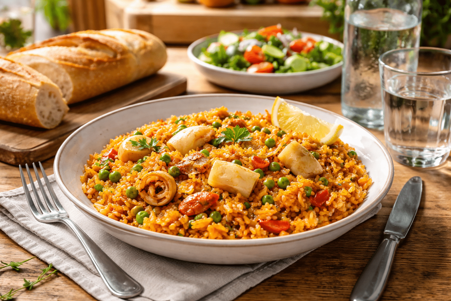 Arroz con Choco de la Abuela Arroz con Choco de la Abuela: Sabor Marinero de Toda la Vida