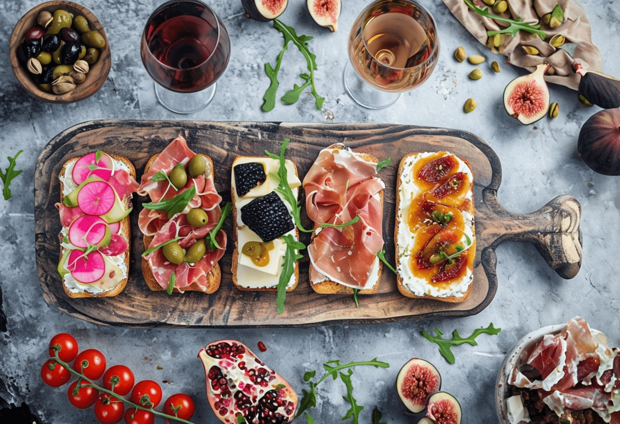 Aperitivos fáciles sin cocinar Aperitivos fáciles sin cocinar