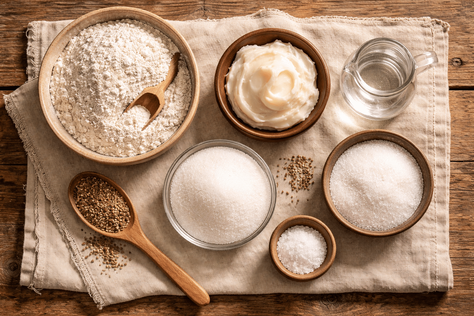 Tortas de Manteca de Écija ingredientes para las tortas de manteca ecija