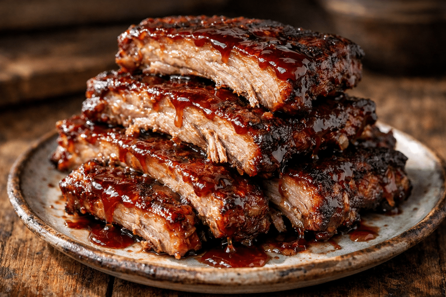 Costillas A La Barbacoa costillas a la barbacoa