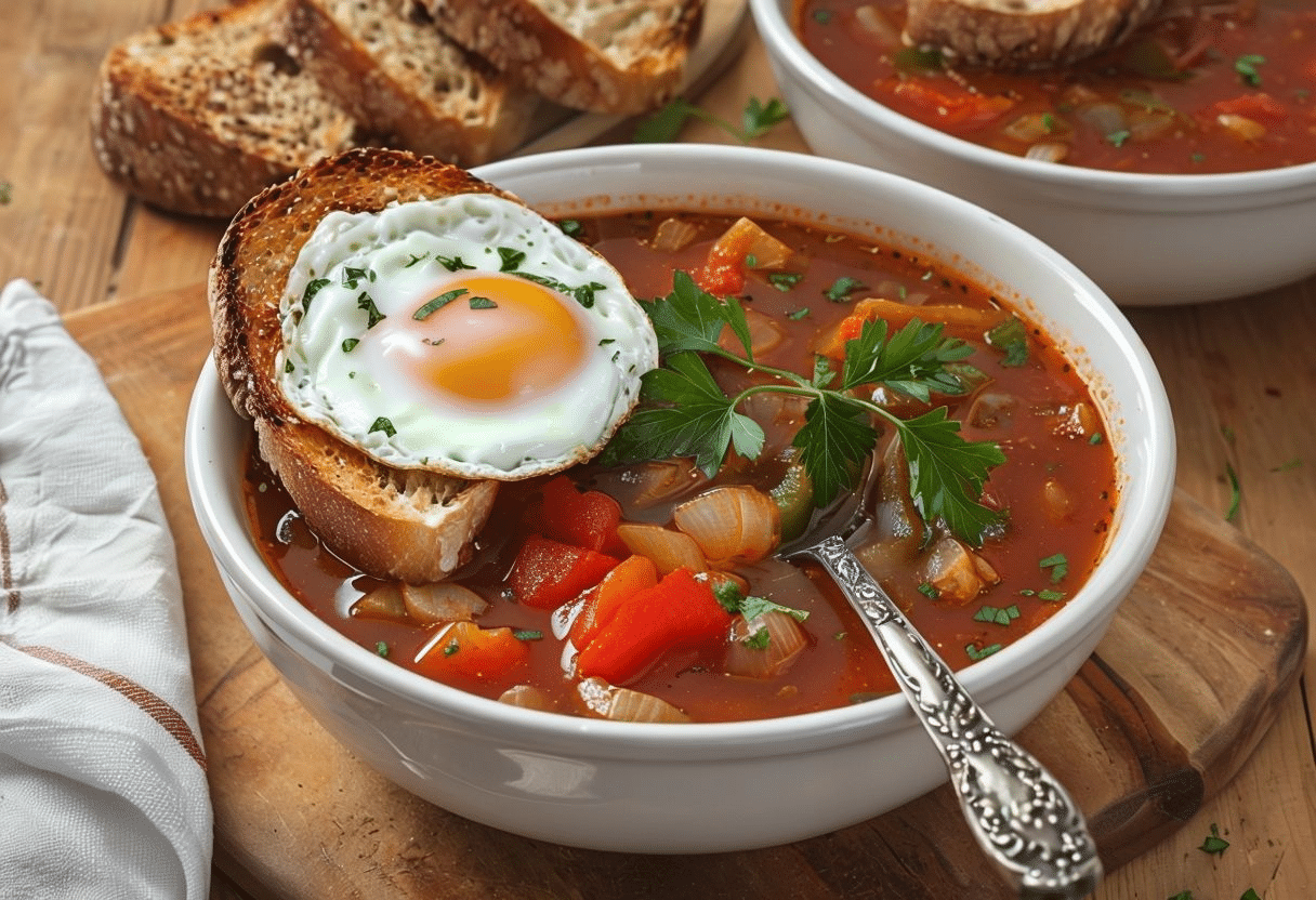Sopa de Tomate Extremeña sopa de tomate extremeña tradicional