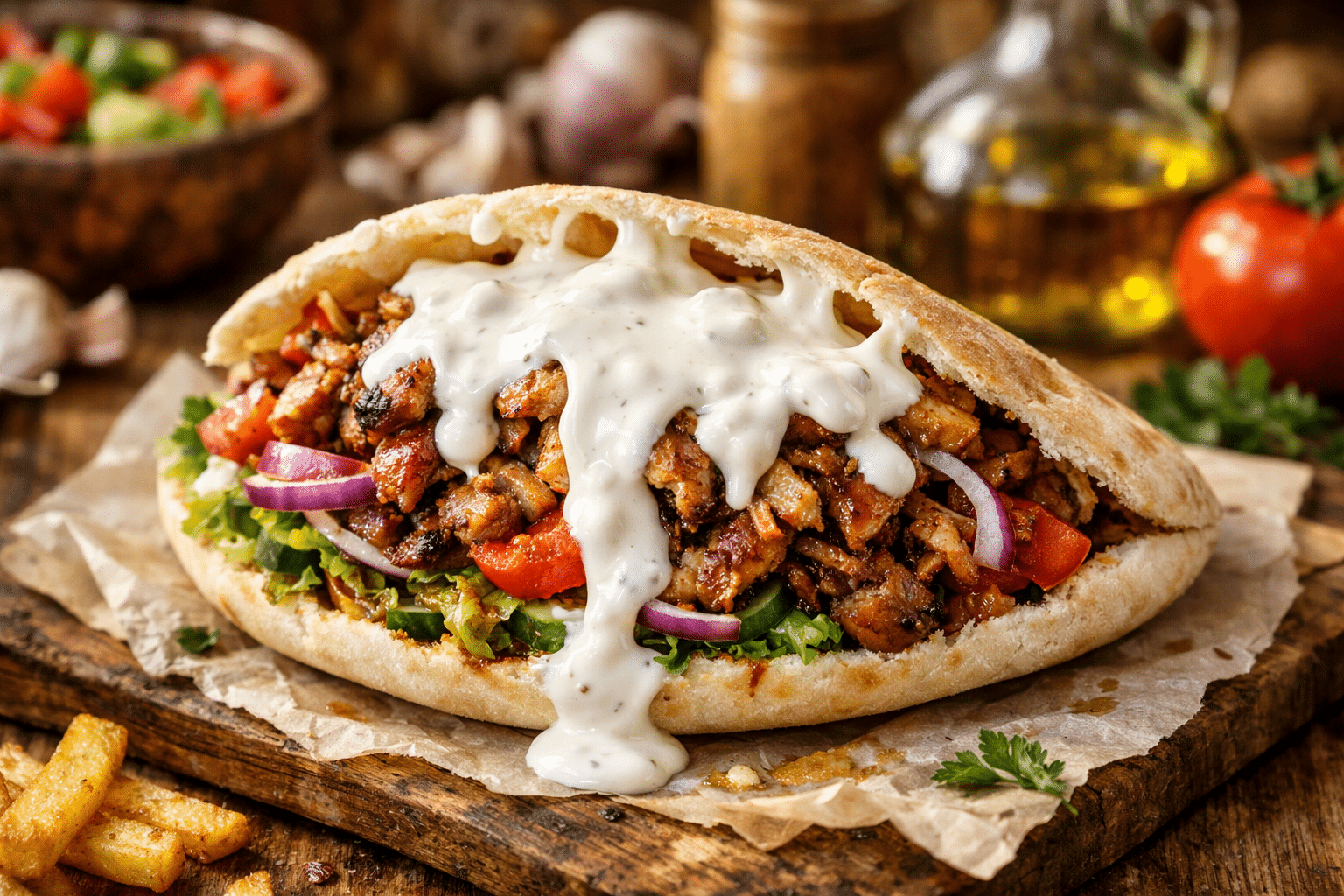 Salsa kebab blanca salsa kebab blanca