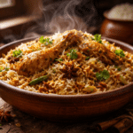 Biryani de Pollo receta casera paso a paso