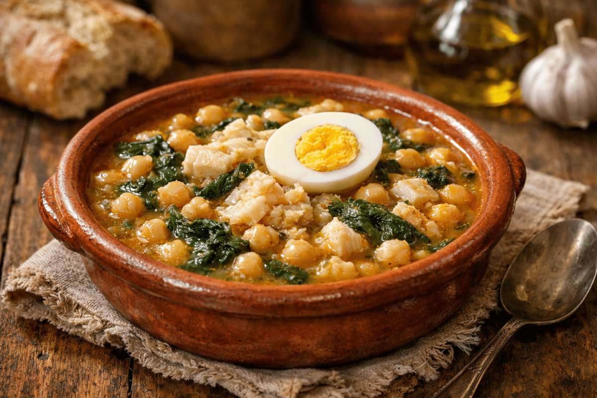 Potaje Rojos Potaje De Vigilia Con Bacalao Y Espinacas: Receta Fácil Y Sabrosa