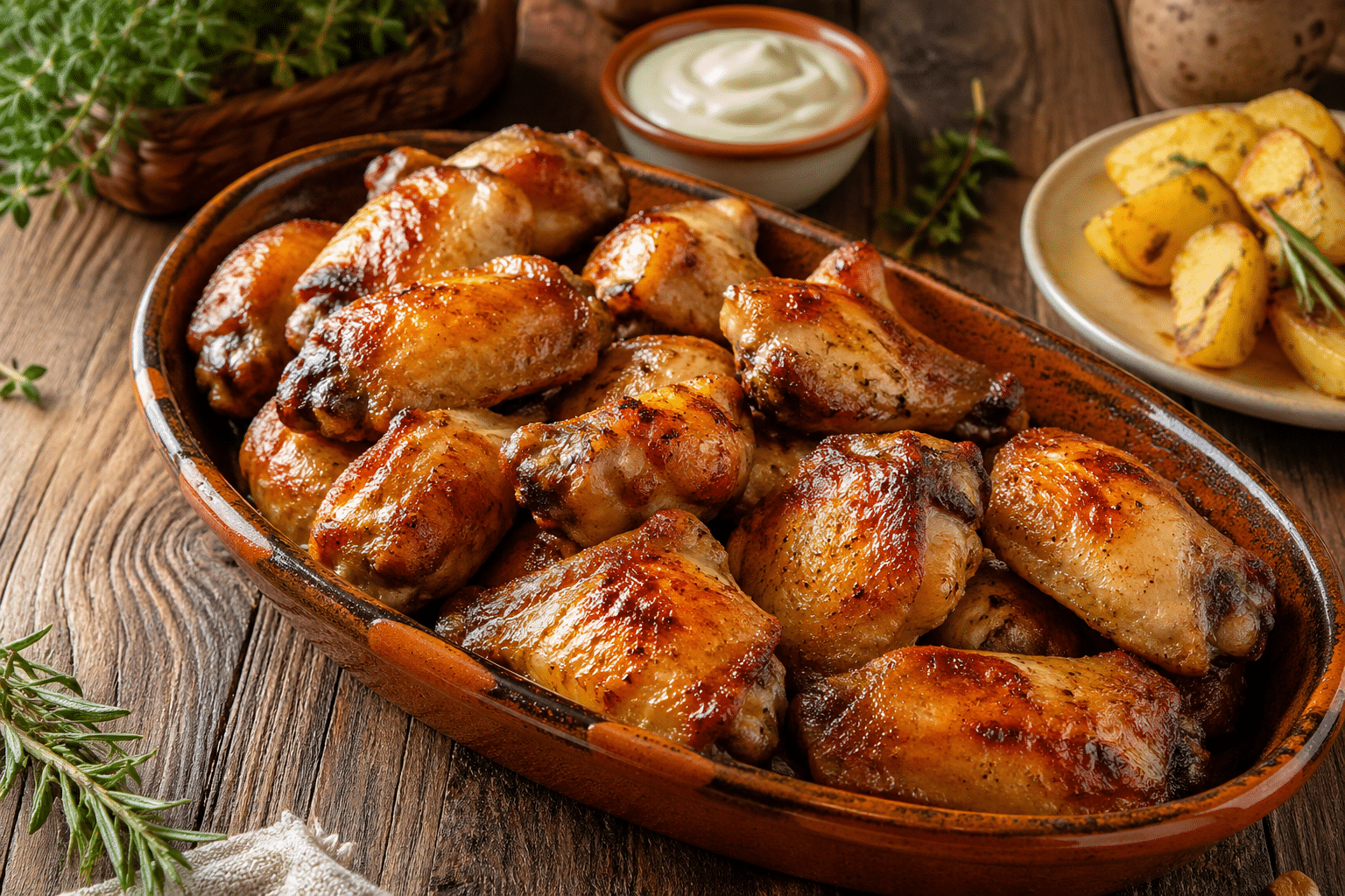 Alitas de Pollo al Horno alitas de pollo al horno