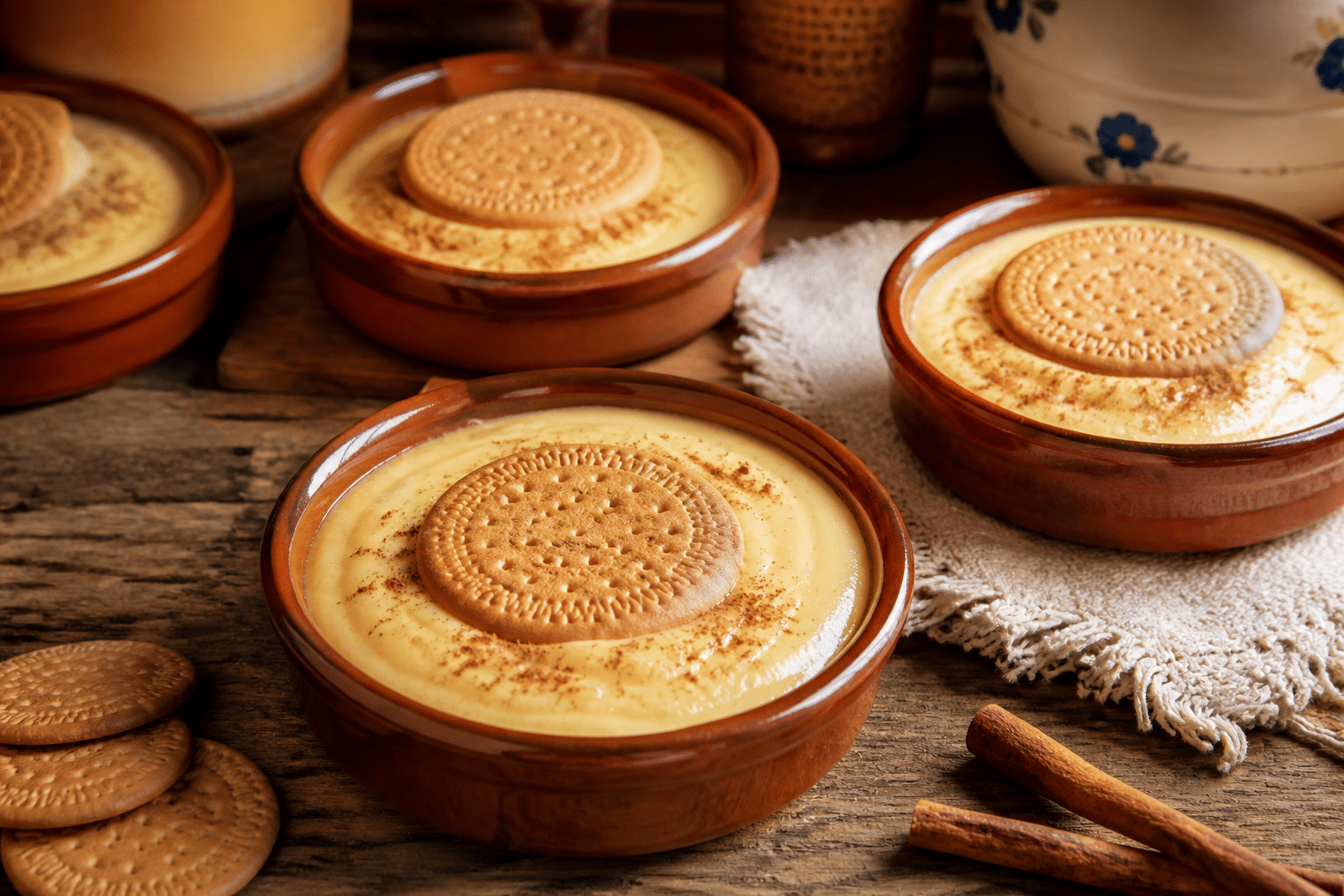 Natillas caseras con Maizena natillas caseras con Maizena