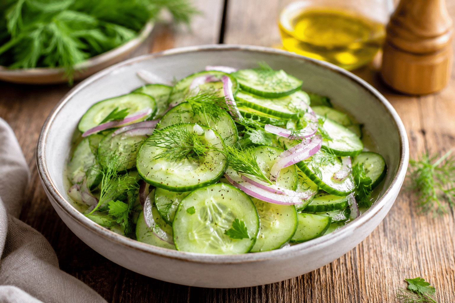 Ensalada de Pepino Ensalada de Pepino