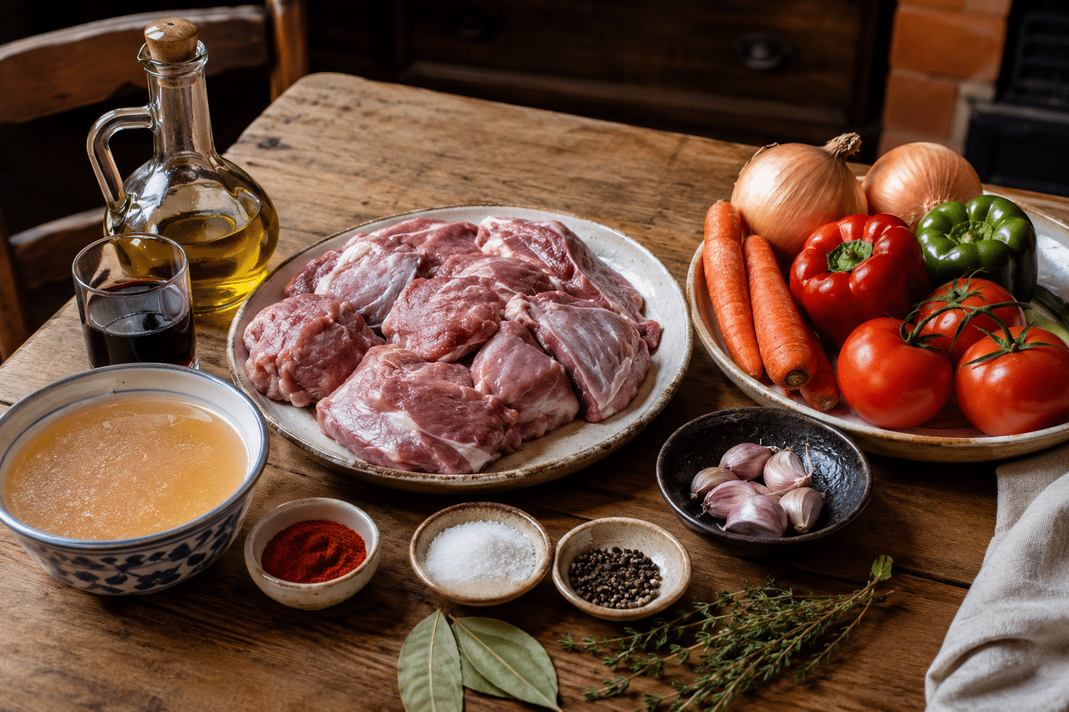 Caldereta de cordero de la abuela Ingredientes para la caldereta de cordero receta tradicional de la abuela