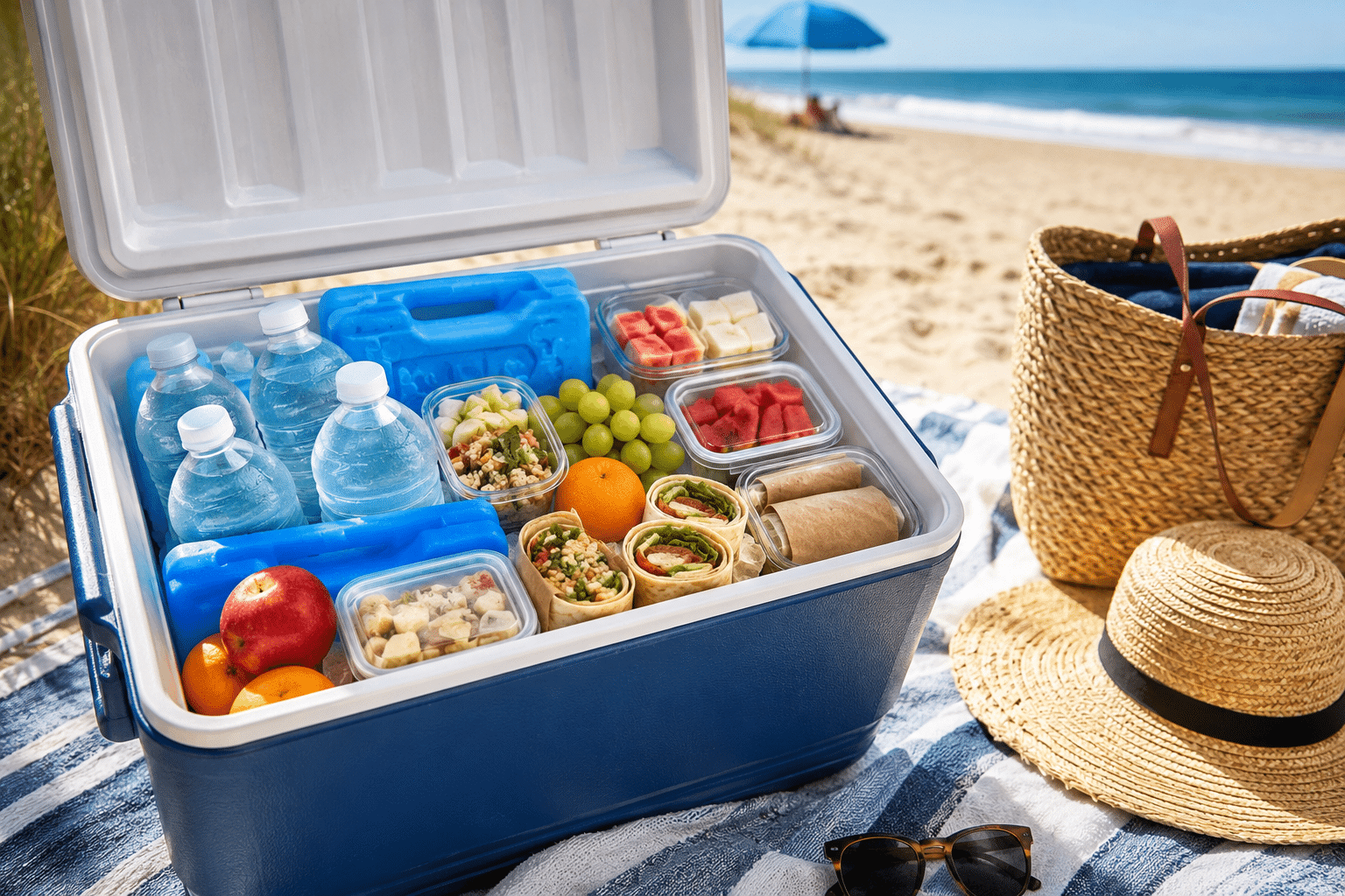 Recetas para llevar a la playa Recetas para llevar a la playa