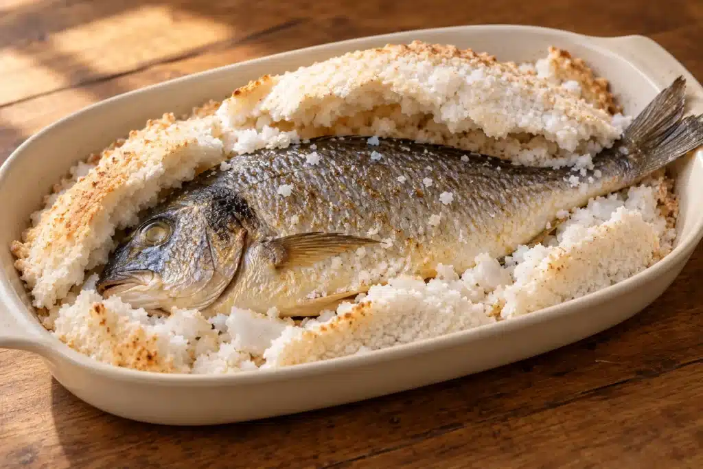 Dorada a la sal