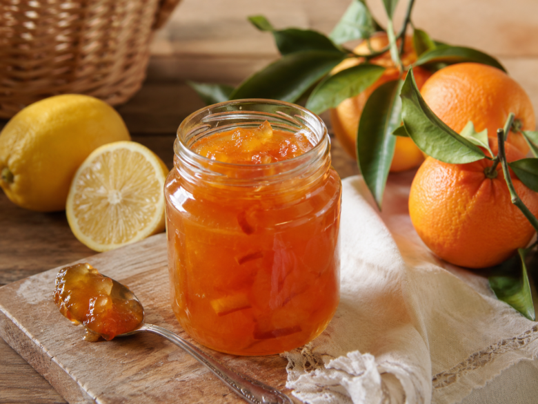 mermelada de naranja amarga de la abuela