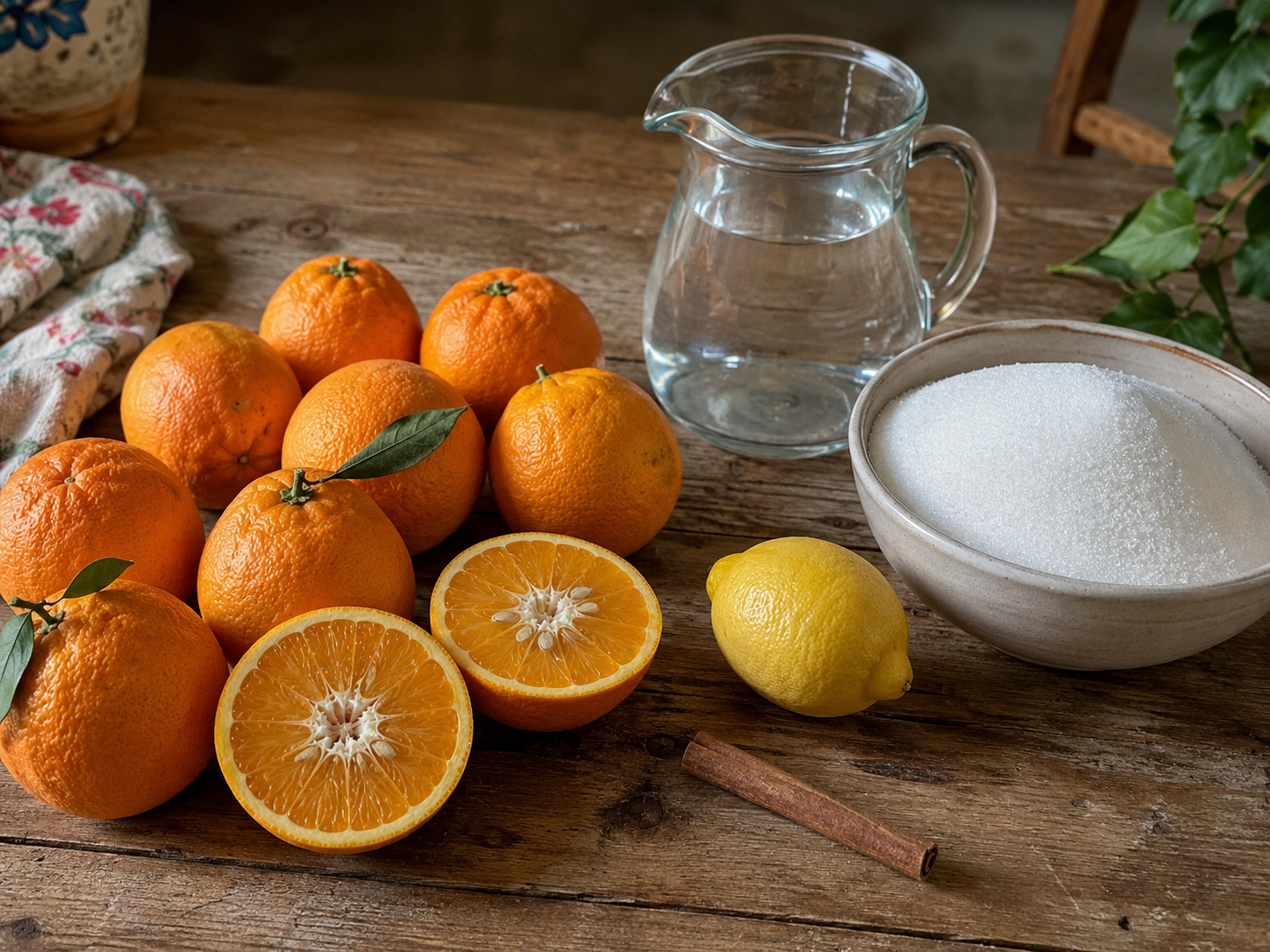 Mermelada de naranja amarga Ingredientes para mermelada de naranja amarga de la abuela