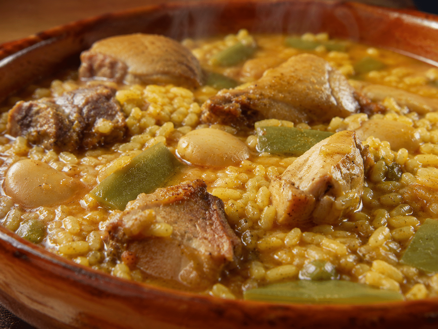 Arroz caldoso valenciano Arroz caldoso valenciano