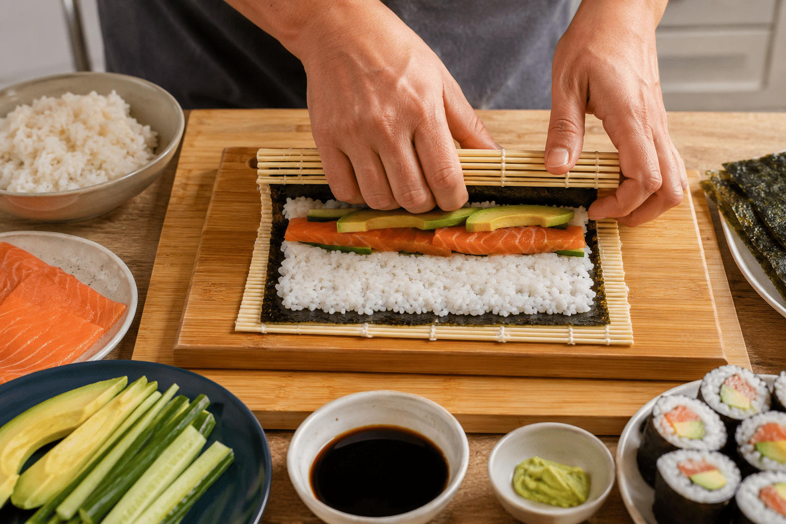 Sushi en Mercadona sushi mercadona