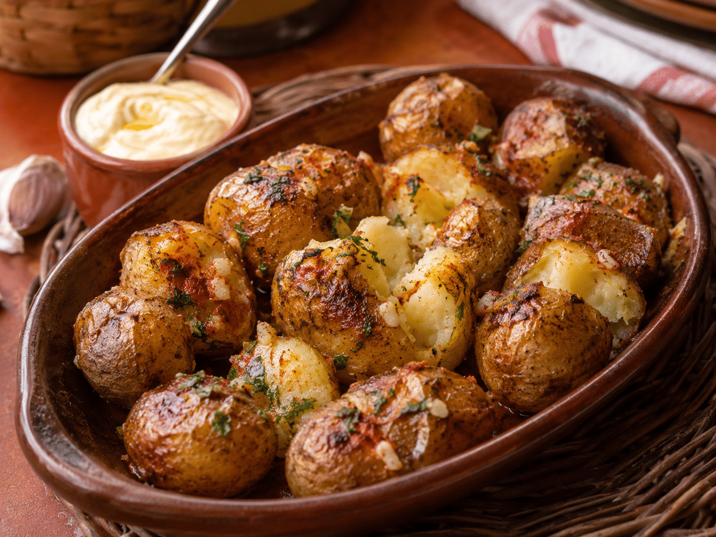 Patatas al caliu Patatas al caliu