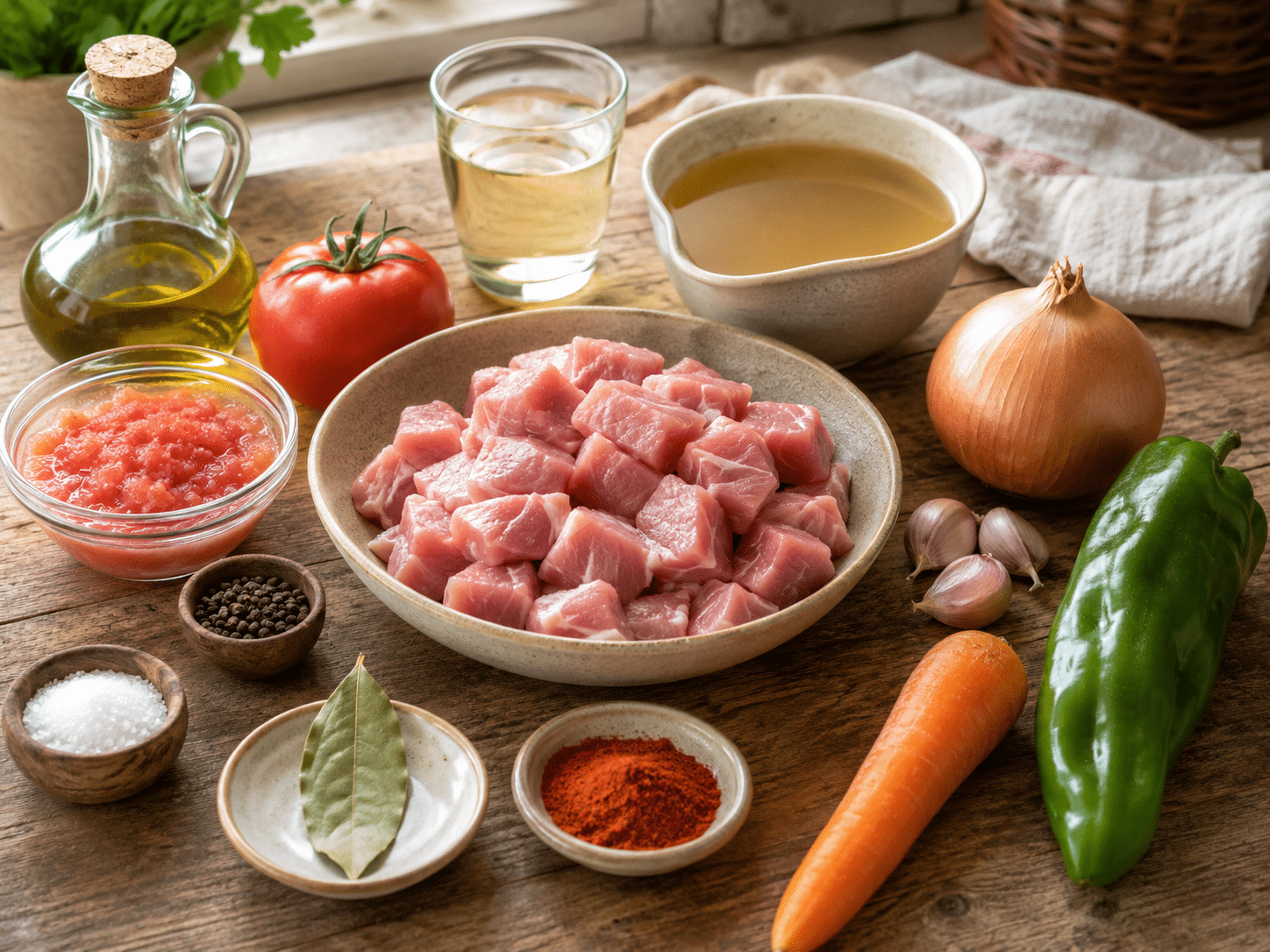Magro de Cerdo en Salsa de la Abuela ingredientes magro de cerdo en salsa de la abuela
