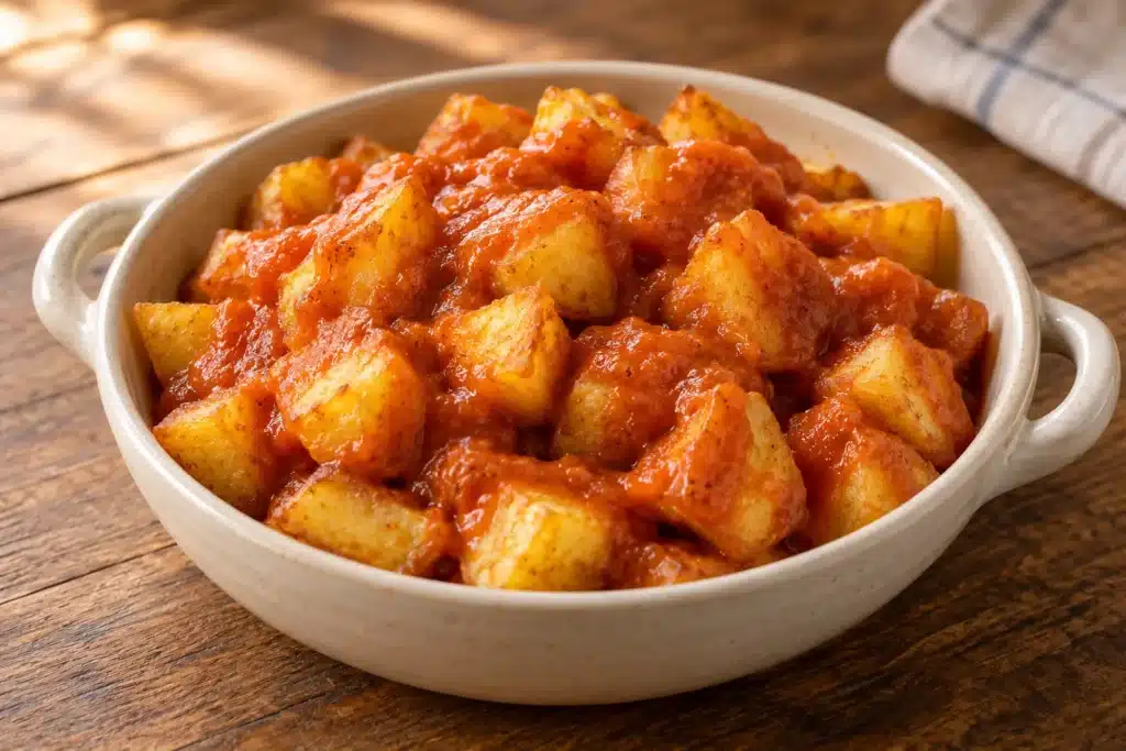 Patatas bravas caseras