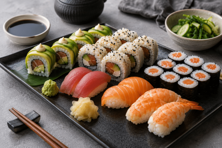 Sushi en Mercadona receta casera paso a paso