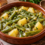 Judías verdes con patatas de la abuela