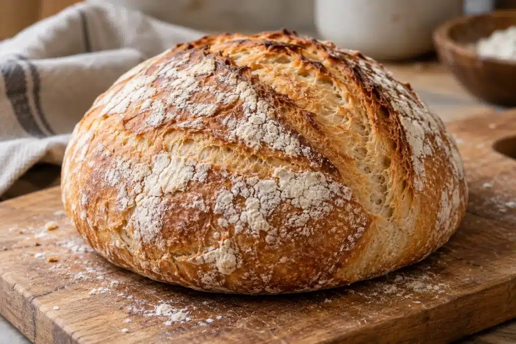 Hogaza de pan casero