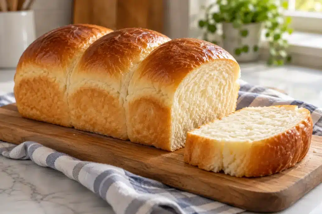 Presentación de Pan de leche Japones