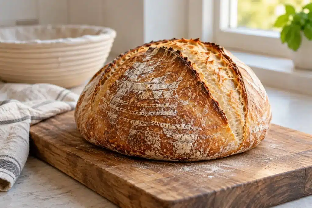 Presentación de Pan de masa Madre